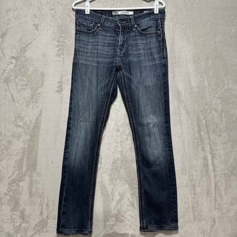 Buckle Denim Asher‎ Jeans Women's 29 Blue Medium Wash Straight Fit Jeans Pockets